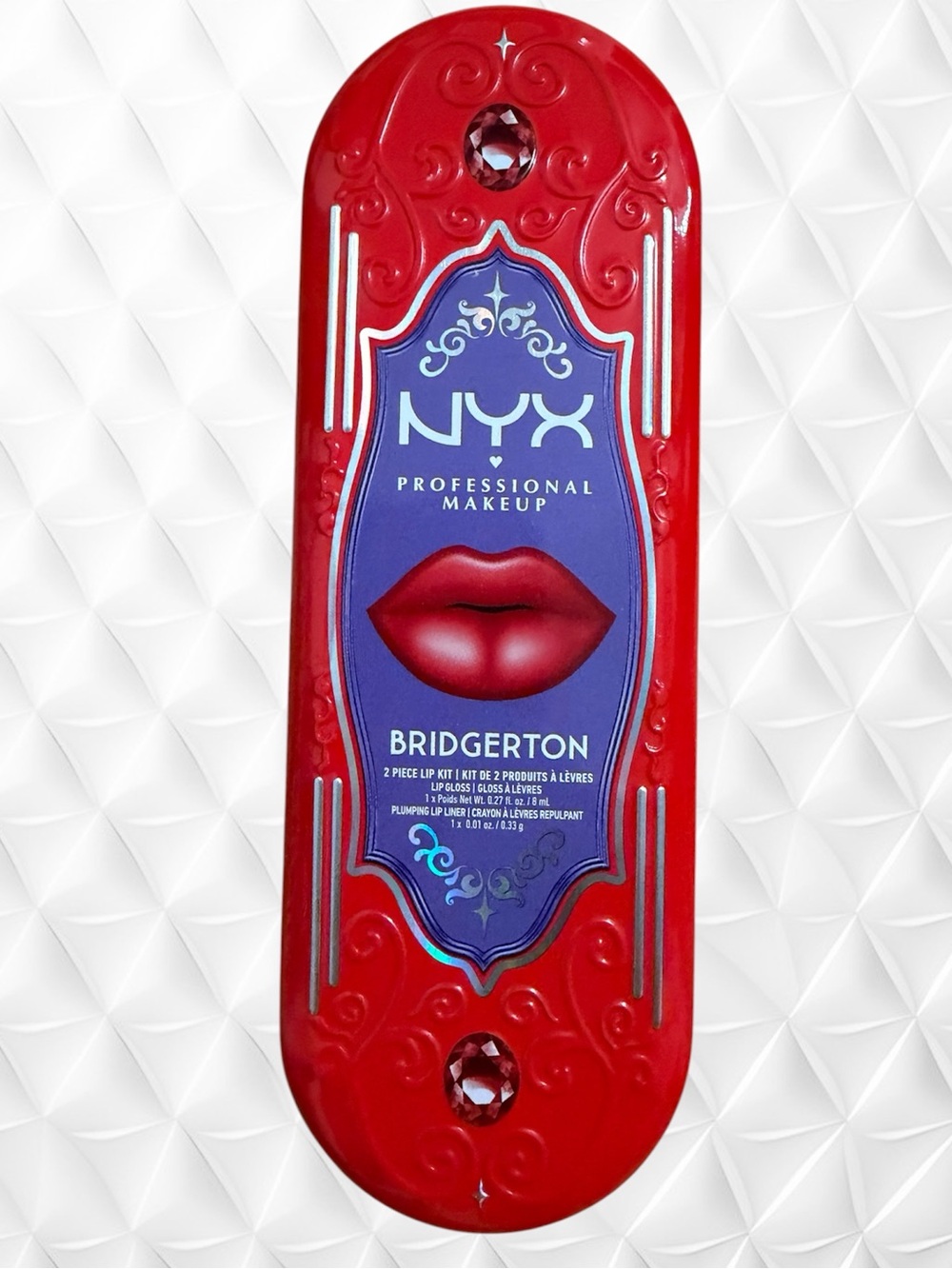 NYX Bridgerton Lip Kit & Decorative Tin